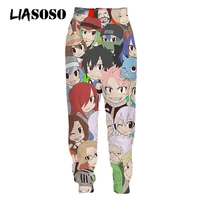 liasoso 3d print anime fairy tail many face sweatpants casual streetwear harajuku trousers jogging women mens oversize clothes