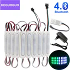 DC 12 В вход WS2811 пиксельный светодиодный модуль, 3pin JST 2811 IC цифровой COB RGB модуль Smart String Light IP68 Водонепроницаемый 20 шт.лот