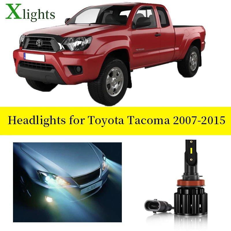 Автомобильная лампа для Toyota Tacoma 2006 2007 2008 2009 2010 2011 2012 2013 2014 2015 светодиодная фара