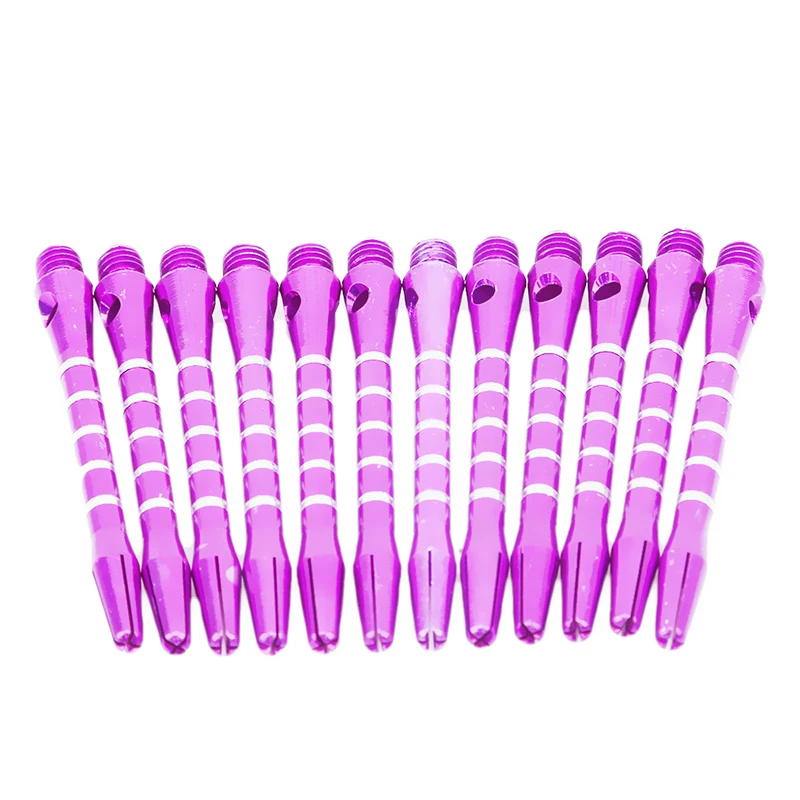 

12pcs/lot Outdoor Darts Soft Tip Sports Of Aluminum Dart Shafts Alu Entertainment Alloy Metal Stems Rod Freccette Drop Shipping