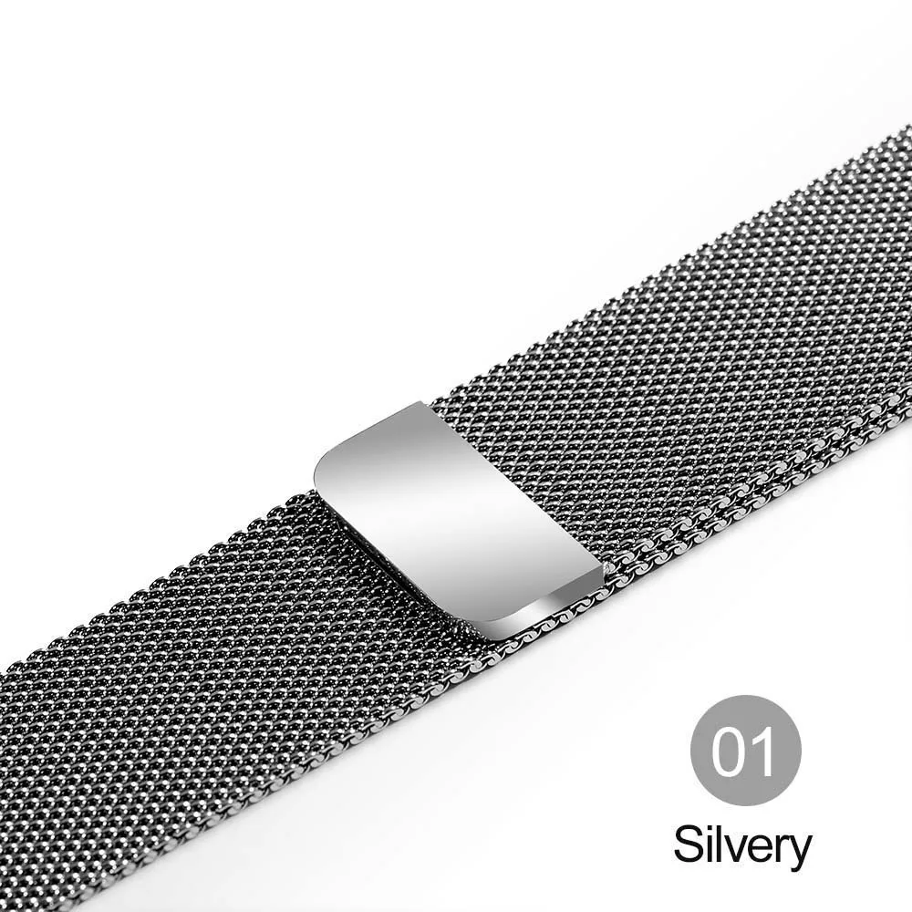 Миланская петля для Apple Watch ремешок 42 мм/38 мм iwatch 5/4/3/2/1 браслет из нержавеющей