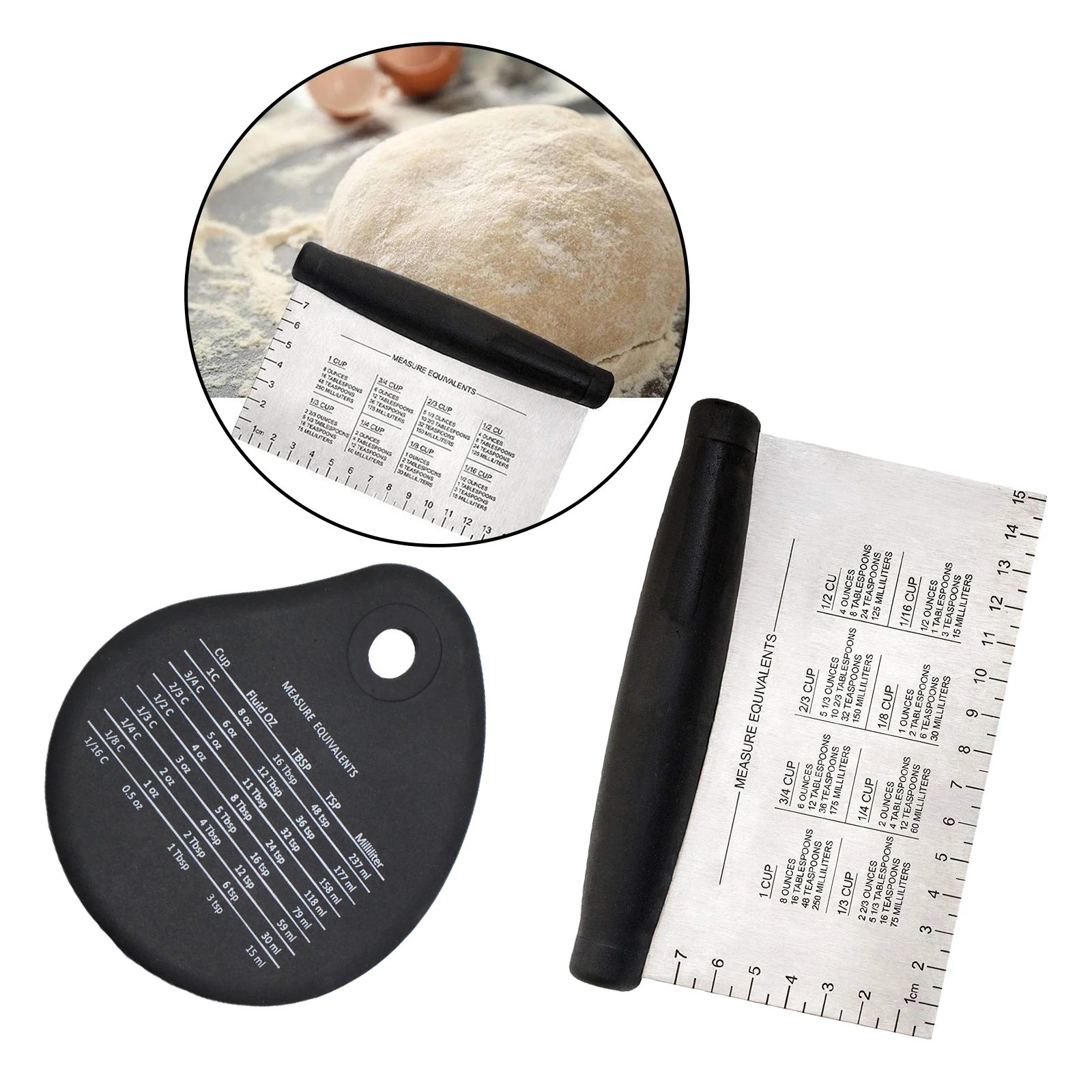 Резак для теста пиццы скребок точные весы резак из нержавеющей стали