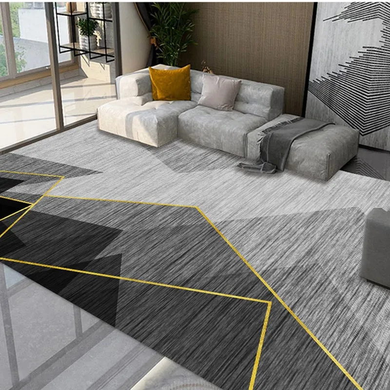 Miglior Tappeto Moderno New Lane Personalizzato Tappeto Nordico Minimalista Di Fascia Alta Villa Divano Coperta Da Comodino Camera Da Letto Americana Europea