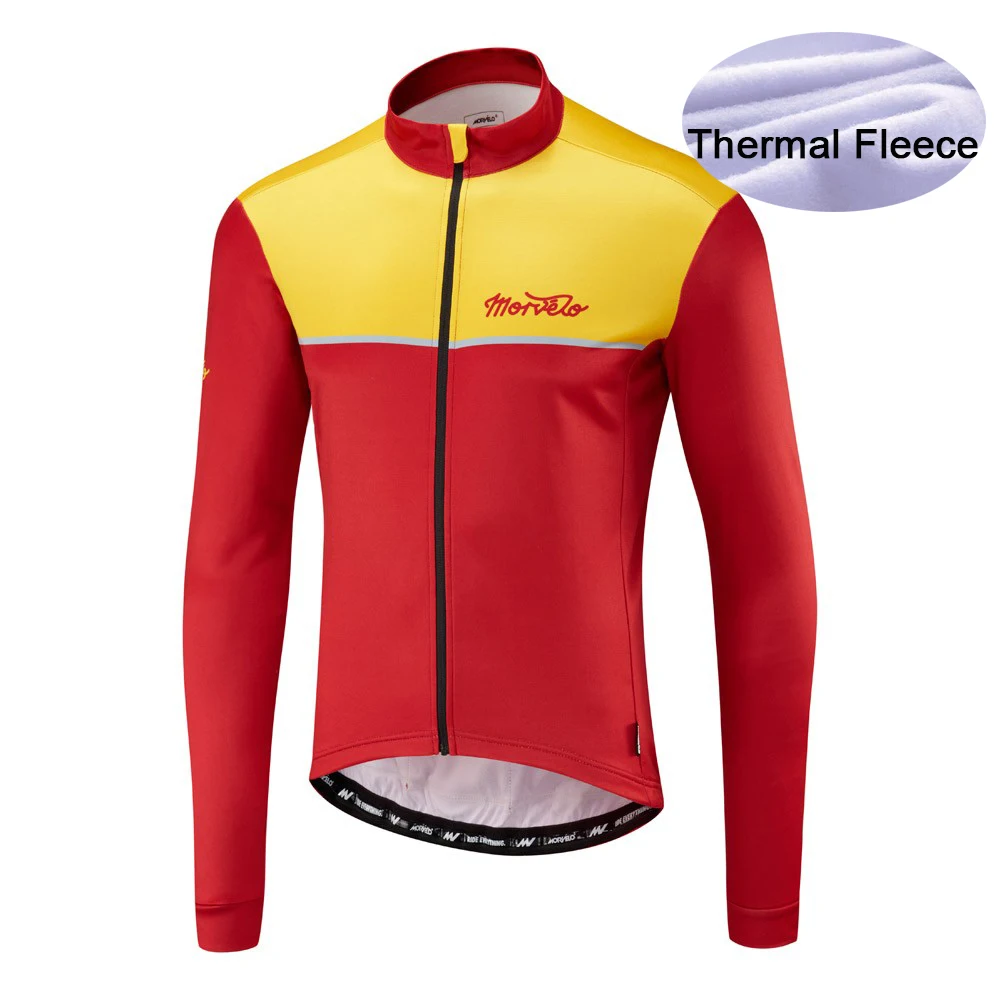 

2019 Morvelo Winter Thermal Fleece Cycling Jersey Ropa Ciclismo Mtb Long Sleeve Bike Wear Clothing Maillot Biciclet For Men