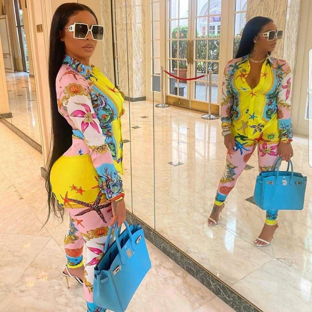 Африканский комплект из 2 предметов для женщин новый принт эластичные базиновые