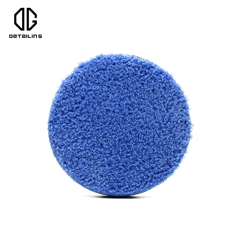 Детали синий цвет уход за автомобилем микрофибра полировальная панель