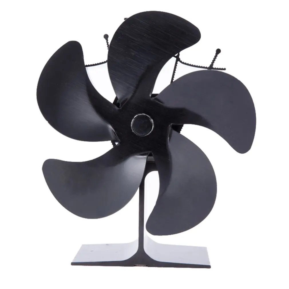 

SF202G Thermal Power Fireplace Heater Five Blades Fireplace Heating Fan Efficient Air Heater Low Noise Fan