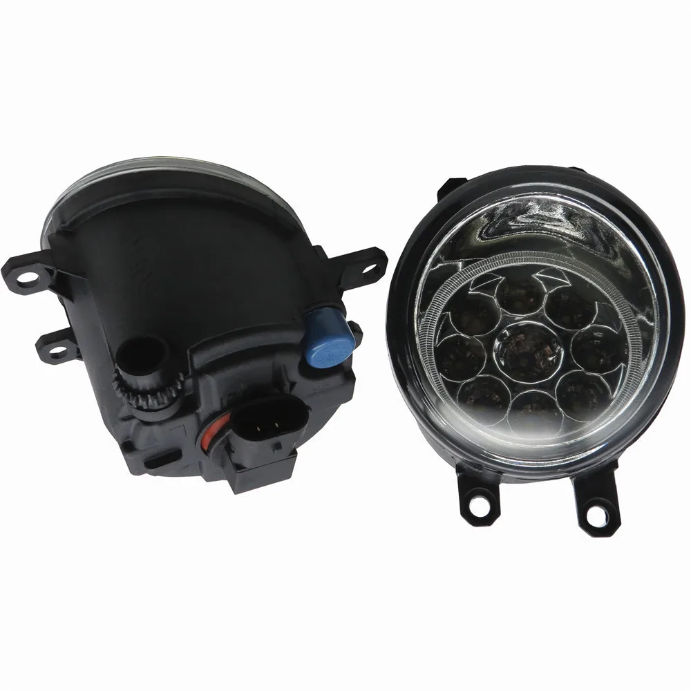 Devil Eyes 1 пара H8 H11 авто противотуманный светильник DRL Дневной ходовой светодиодный