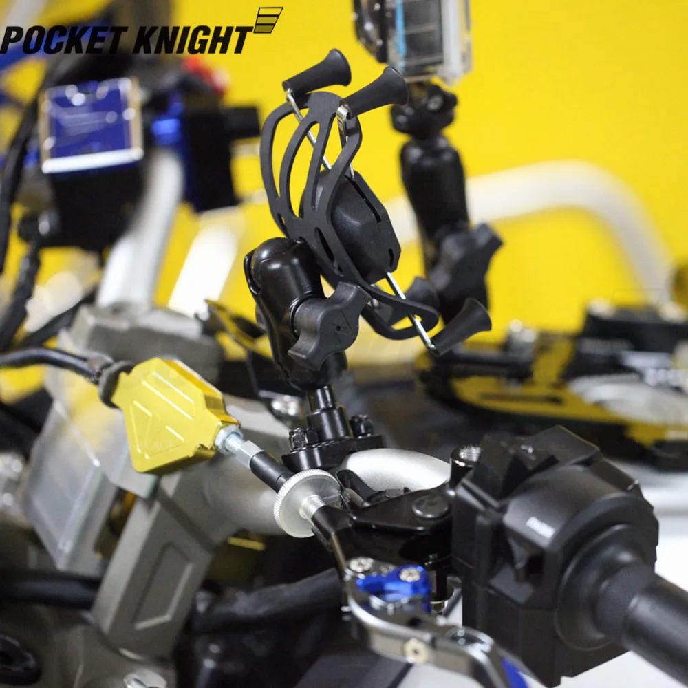 X крепление на телефон держателя карты USB Зарядное устройство для YAMAHA MT 09 07 03 25 01 MT09