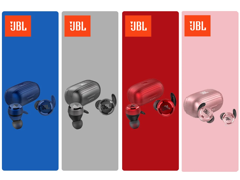 JBL T280 TWS вкладыши Беспроводные Bluetooth 5,0 спортивные наушники IPX5 водонепроницаемые стерео музыкальные динамические наушники с зарядным устройством и микрофоном