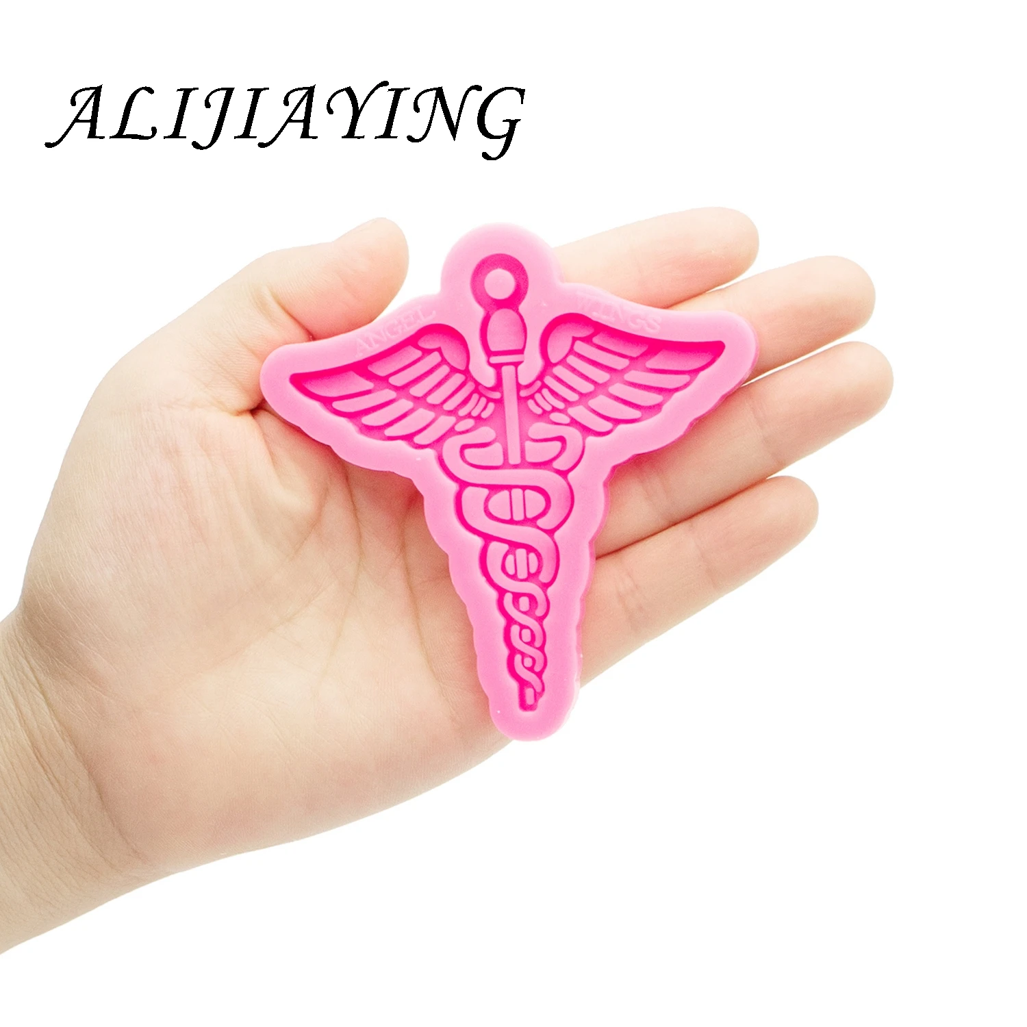 

Блеск внутри смолы медицинская эмблема брелок силиконовые эпоксидные формы для DIY ювелирных изделий инструменты полимерная глина шоколад ...