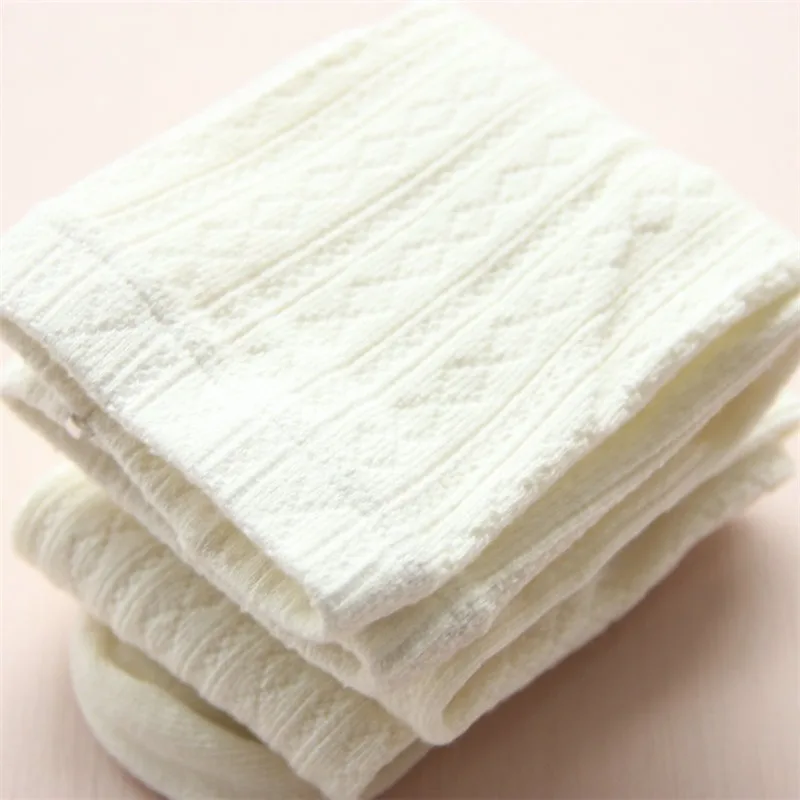 Детские черные колготки Осенние леггинсы для девочек зимние вязаные теплые