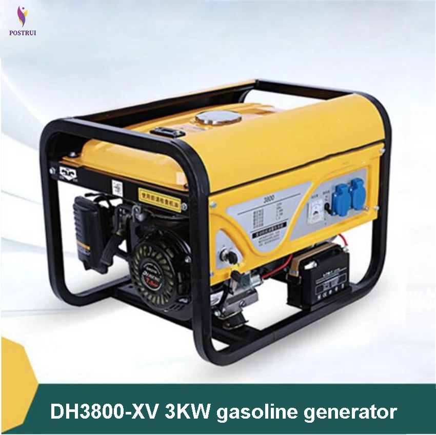 Бензиновый генератор DH3800 XV 3KW мелкая бытовая Кемпинг Мощность генерирующего