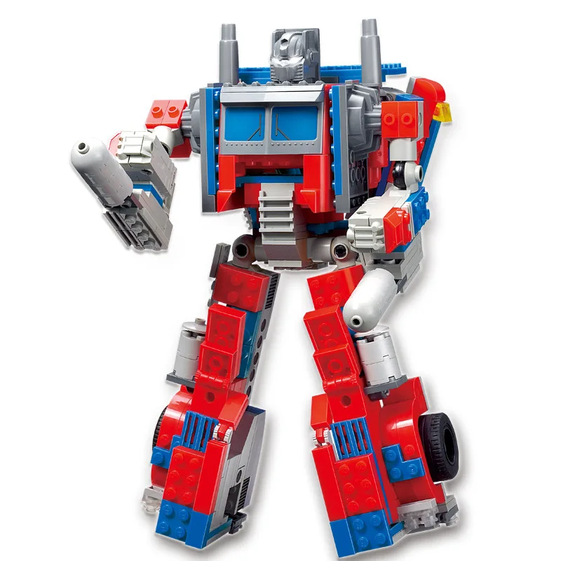 Трансформеры робот игрушки строительные блоки война создатель совместимые
