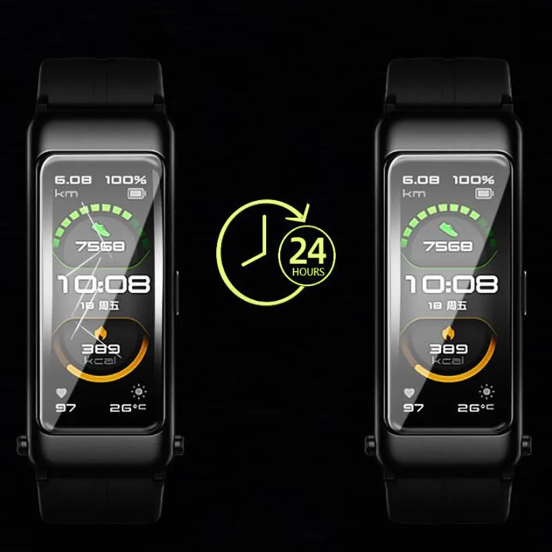 5 шт. прозрачный мягкий силиконовый чехол из ТПУ Smartband Защитная пленка для Huawei