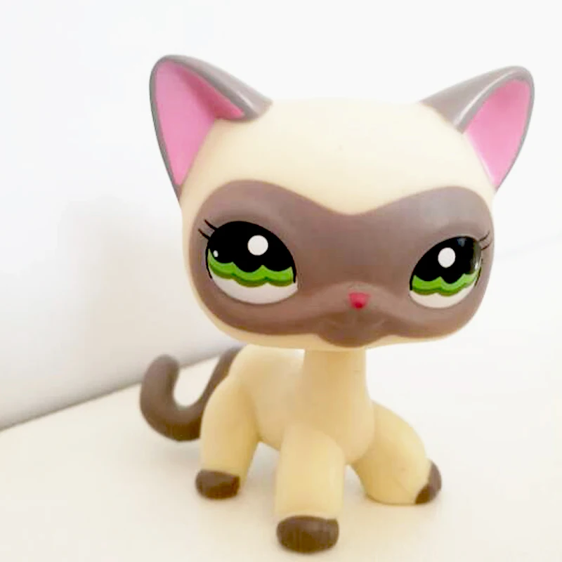 Настоящий магазин домашних животных милые игрушки короткие волосы кошка #1116