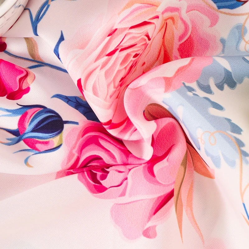 

Toddler Baby Girl Floral Dress Flared Short Sleeve Ruffle Overall Flower Summer Dress Outfits 0-12M