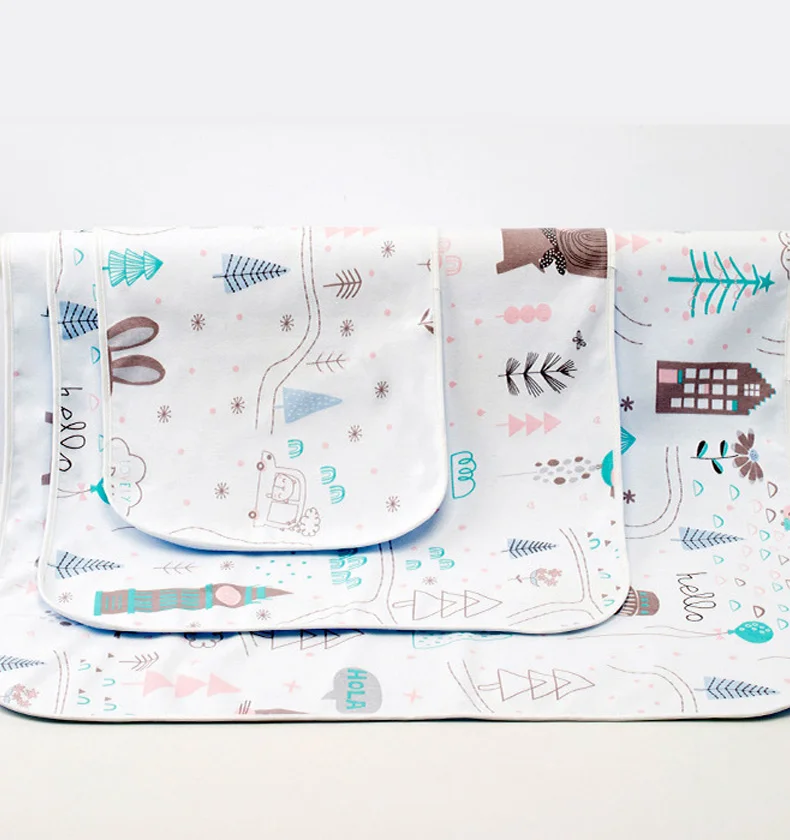 Многоразовые Детские пеленки для новорожденных матрас подгузник хлопковые