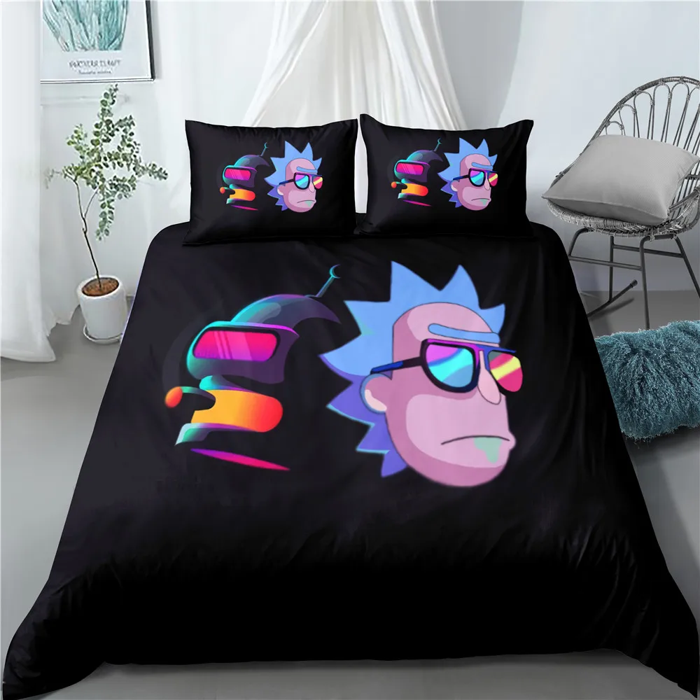 Двуспальный пододеяльник полный размер 229*229 см комплект из 3 предметов 1 8