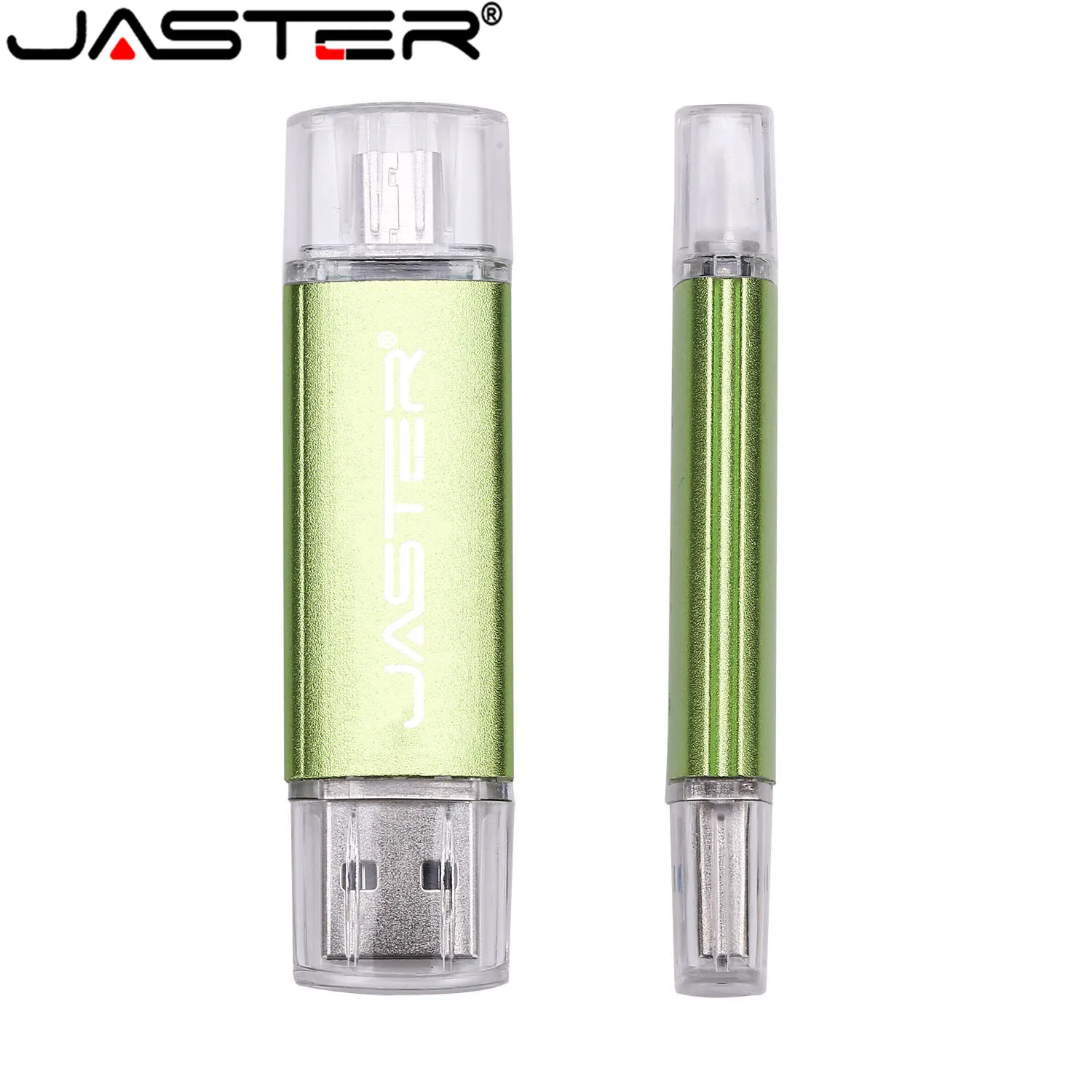 Флэш накопитель USB JASTER OTG высокоскоростной 64 ГБ 32 16 8 4 внешнее хранилище двойное
