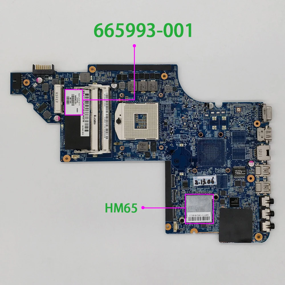 665993 001 аккумулятор большой емкости HM65 для струйного принтера HP Pavilion DV7 6B 6C серии DV7T