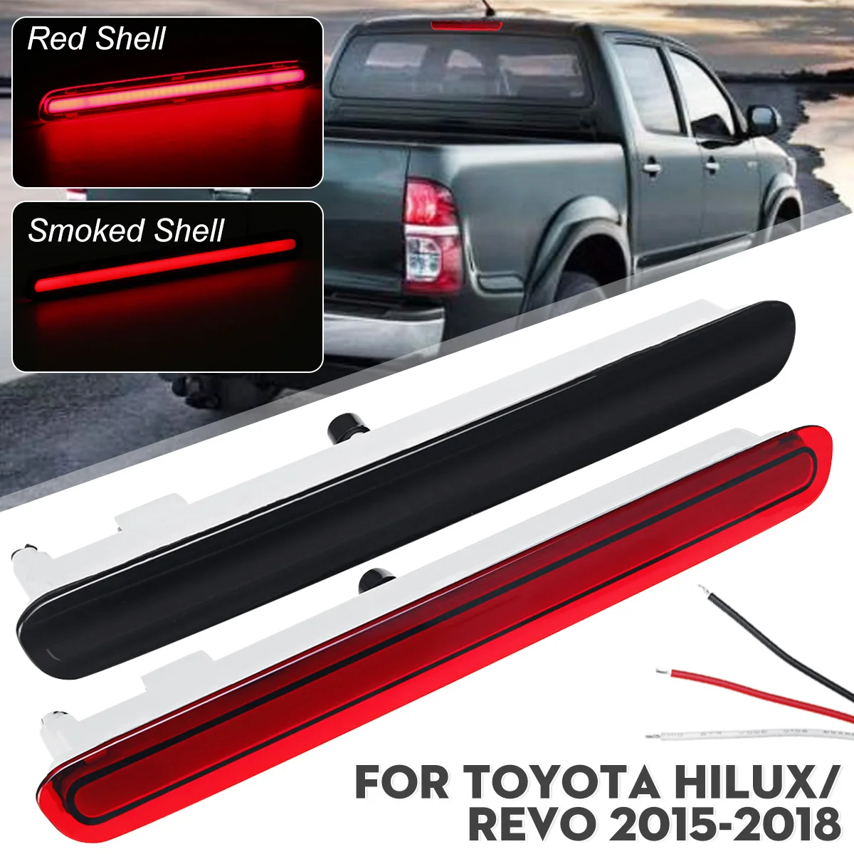 Динамический Автомобильные светодиодные Дым Задний тормоз светильник для Toyota