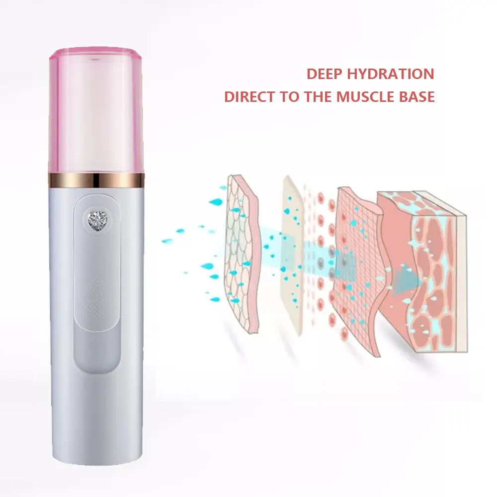 Портативная Глубокая чистка лица Пароварка испаритель Сауна для спа