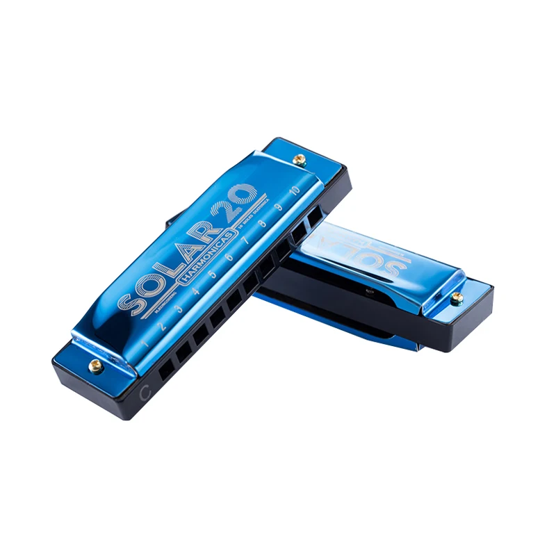10 отверстий Губная гармошка для начинающих Обучающие инструменты блюз плееры