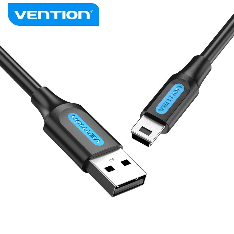 

Vention Mini USB 2.0 Cable Mini USB to USB Fast Data Charger Cable For MP3 MP4 Player Car DVR GPS Digital Camera HDD Mini USB