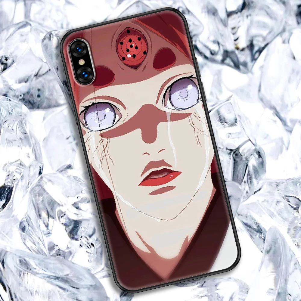 Чехол для телефона Ahegao INS ootuuki-Kaguya iphone 5 5S SE 2 6 6S 7 8 11 12 Mini Plus X XS XR Pro Max черный красивый