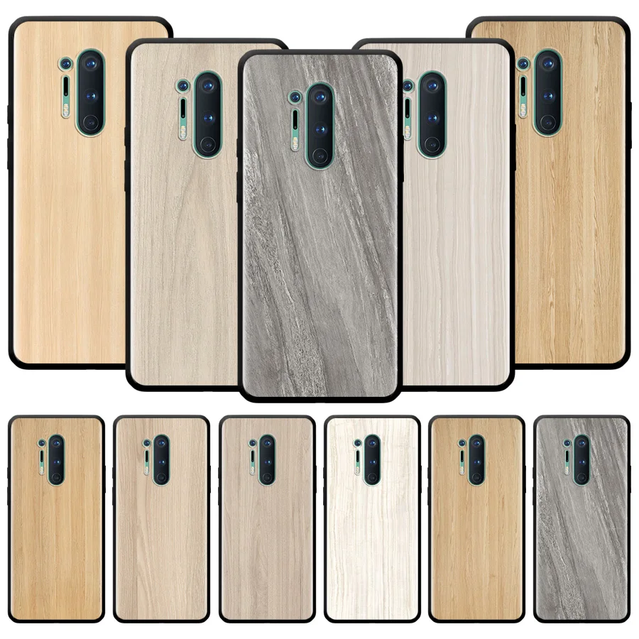 

Wood Grain Luxury Phone Case For Oneplus Nord N100 N200 N10 7 8 9 7T 8T 9R 9RT CE 2 Z Pro 5G Luxury Silicone Cover Fundas Shell