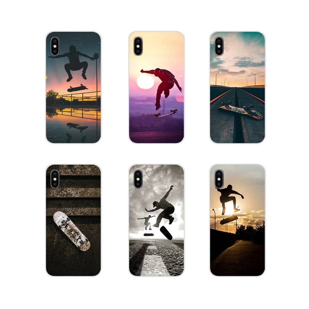 Аксессуары для телефона Чехлы спортивные катания на роликовых коньках доска Apple
