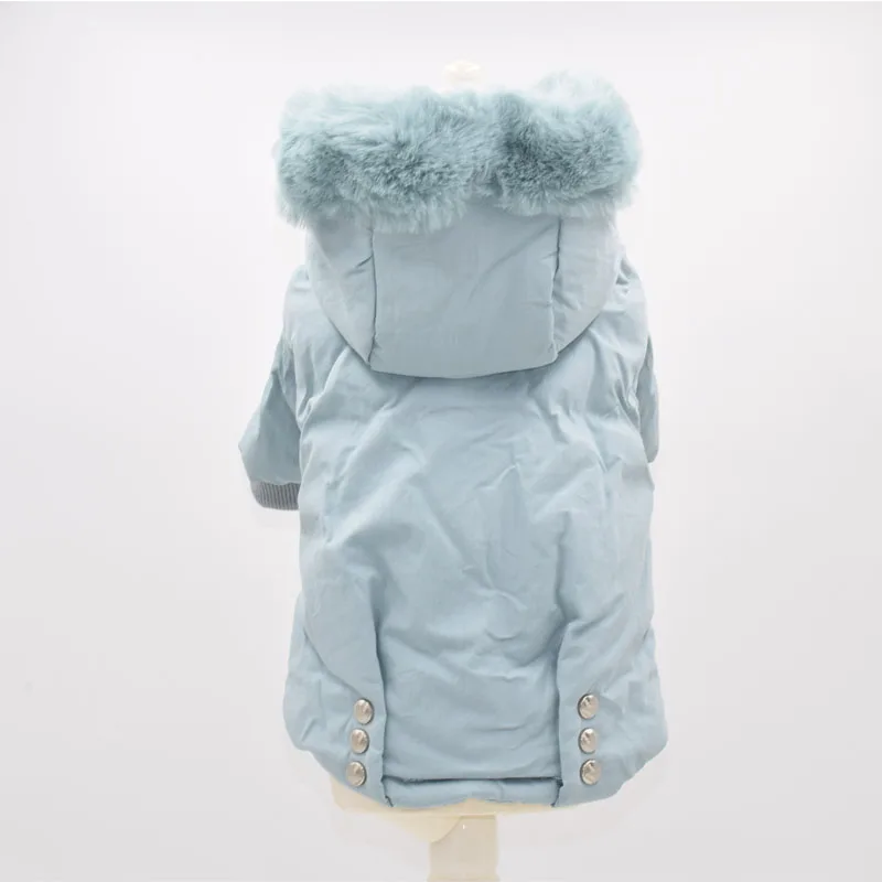 Модный дизайн одежда с двумя ногами для собак розовый серый синий цвета размеры