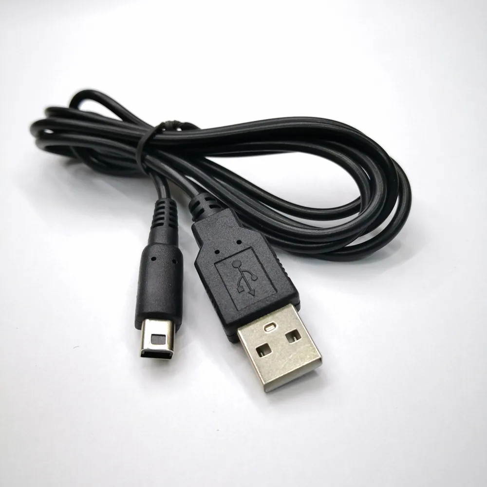 

500PCS 1.2M USB Charger Cable for 3DSLL NDSI 2DS 3DSXL