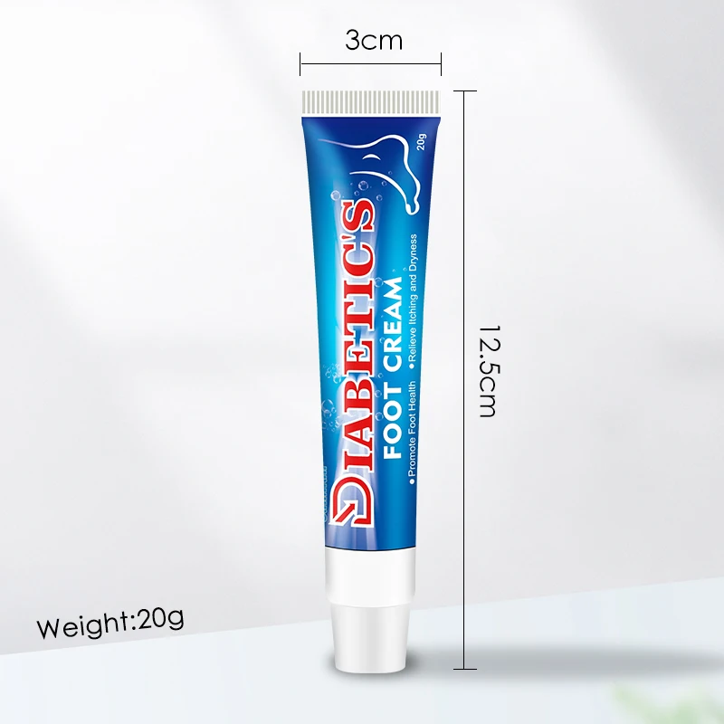 

20g Sumifun Diabetes Diabetic Foot Treatment Cream Anti Inflammation Foot Ulceration Cream Itch Relief Moisturizing Skin Care