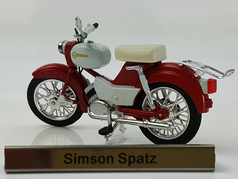 A tlas 1:24 Simson Spatz мотоцикл сплав игрушки для детей Детские модель подарок