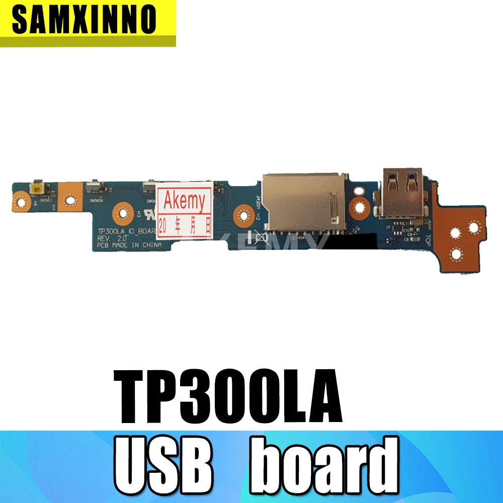 Кнопка питания USB SD IO плата для For Asus Q302LA TP300LA TP300LD TP300L 60NB05Y0 IO1070|Компьютерные кабели