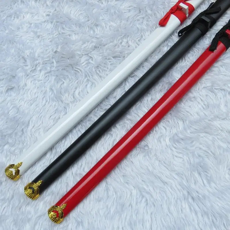 Косплей деревянный меч оружие реквизит аниме периферийный 3 цвета имитация