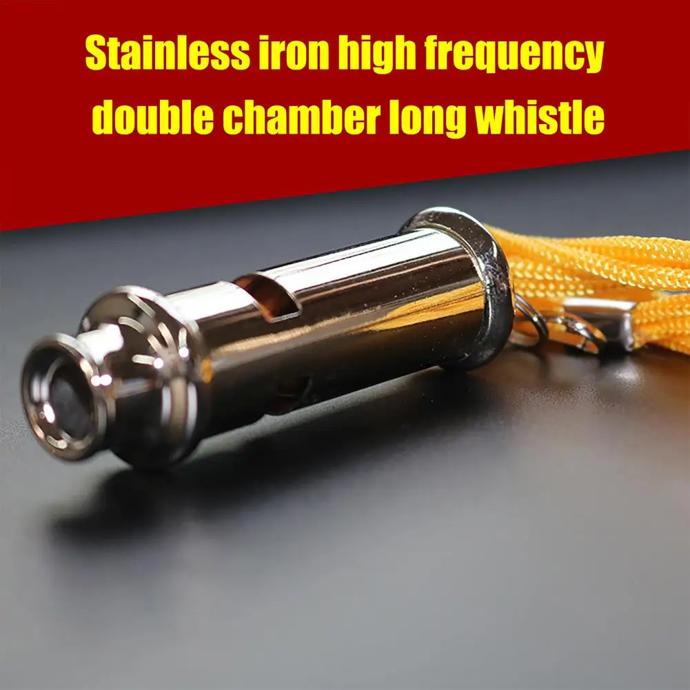 Свисток для тренера безопасный свисток экстренный с двойной трубкой из