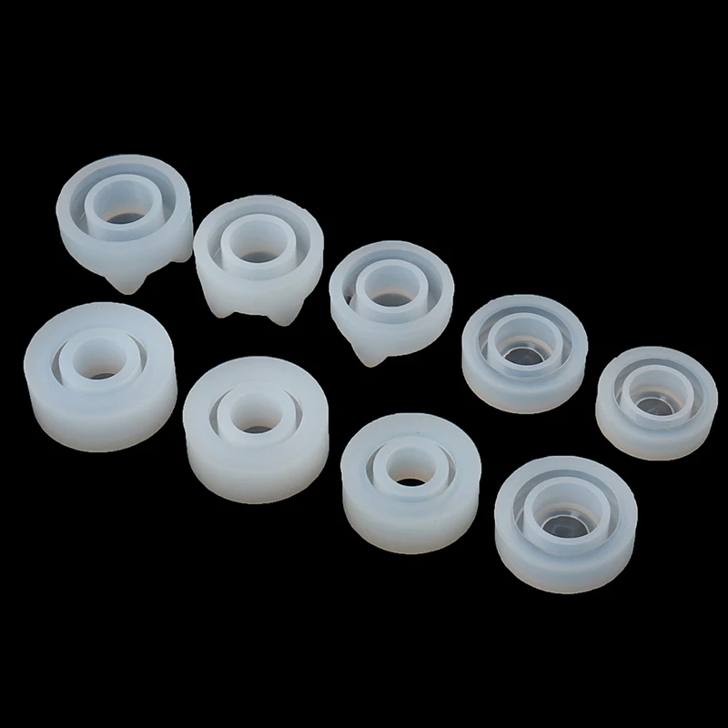 

9 Style Rings Mold Handmade DIY Making Ring Jewelry Silicone Mold Epoxy Mould Epoxy Resin For Jewelry Making