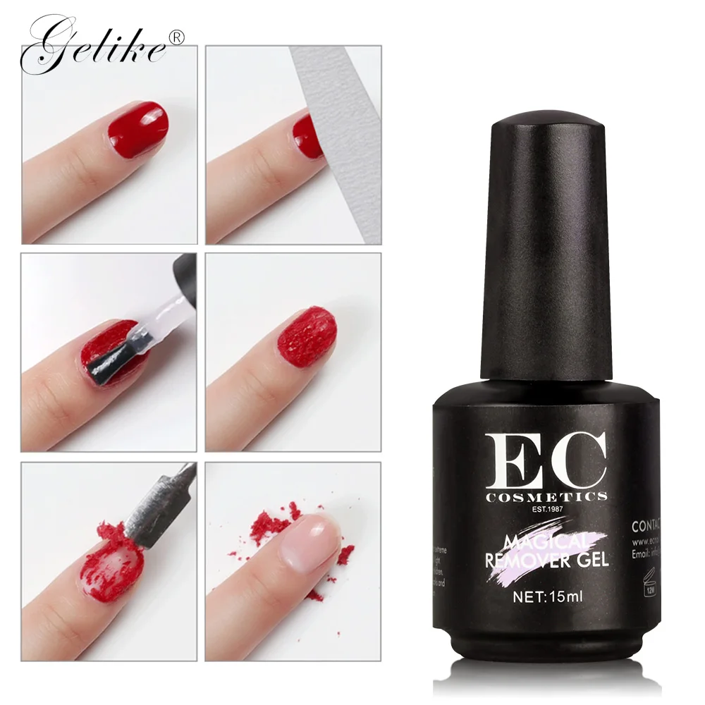 Galike волшебный лак для ногтей средство удаления быстрое очищение поверхности