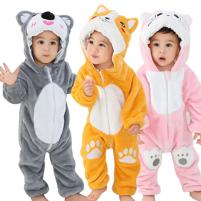 

Baby Boys Girls Animal Cosplay Rompers Cartoon Oneise Kids Toddler Outfits Boys Panda Costumes For Girls Jumpsuit Infant Clothes