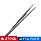 1 шт., высокоточный заостренный пинцет из нержавеющей стали 14 мм, SS-SA зажимов, удлиненное медицинское гнездо для обслуживания