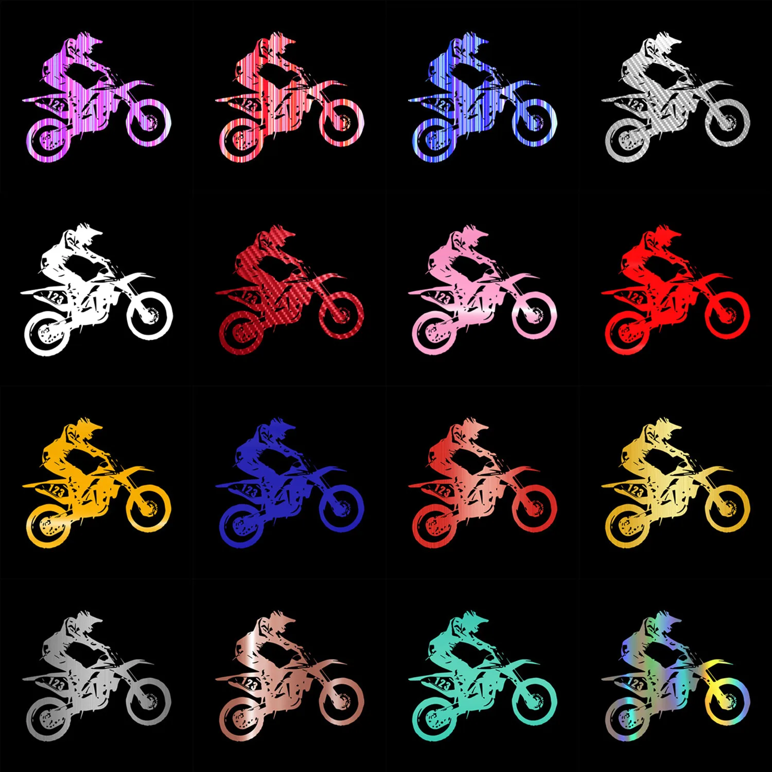 Наклейки на автомобиль наклейки мотоцикл для мальчика наклейка бампер