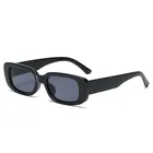 2020 Квадратные Солнцезащитные очки, роскошные брендовые дорожные маленькие прямоугольные солнцезащитные очки для мужчин и женщин, винтажные Ретро солнцезащитные очки