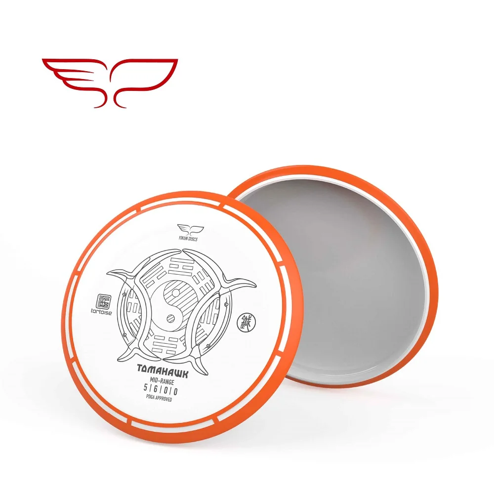 YIKUN диски PDGA одобренный диск для гольфа черепаха-линия среднего диапазона Томагавк Черная пятница