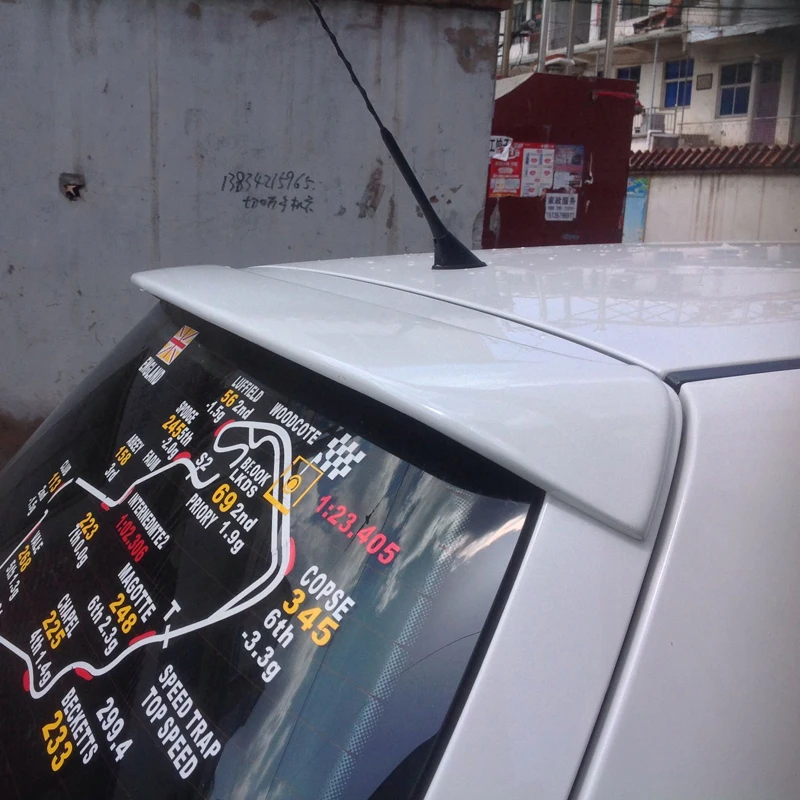 Грунтовка для автомобиля Golf 4 задняя крыша спойлер крыло Volkswagen VW 1997 2004|spoiler wing|lip