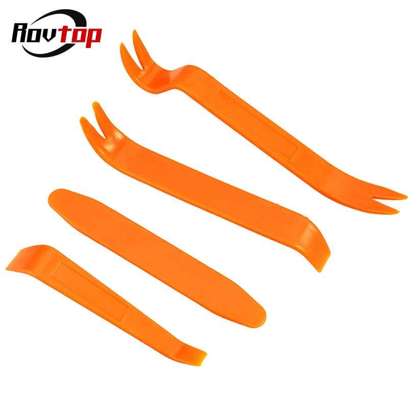 Rovtop 4 шт. автомагнитола панель дверной зажим обшивка удаление звука установщик