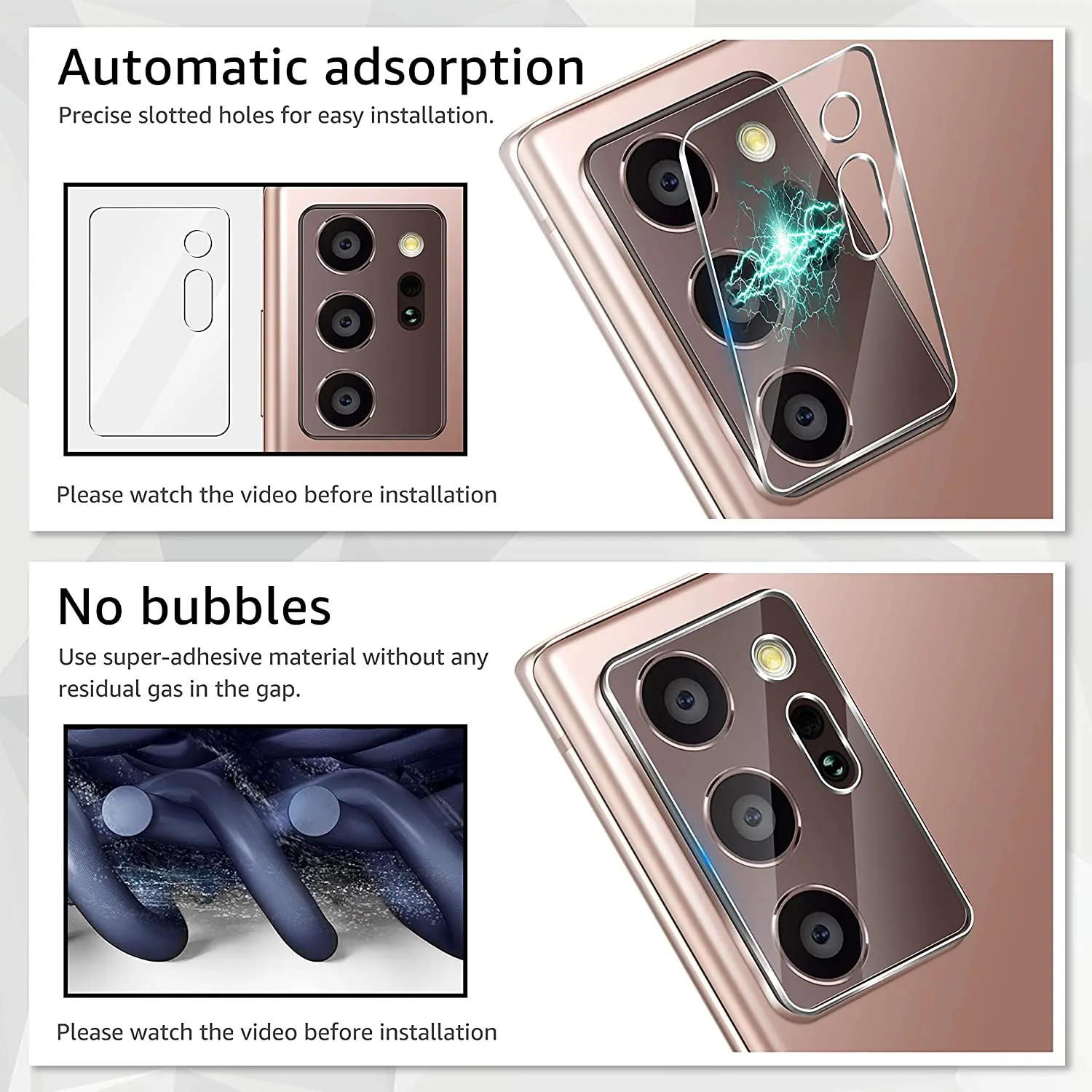 Защита для камеры Samsung Galaxy S8 S9 S10E S10 lite plus S20 UItra объектив закаленное стекло экрана