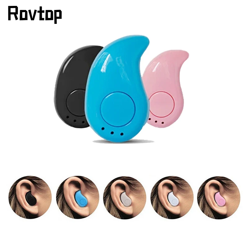 Rovtop беспроводные Bluetooth наушники в ухо с микрофоном гарнитура для телефона samsung